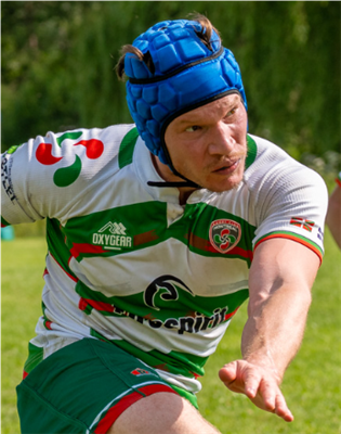 Antoine Pemeja, player at Rugby Club de Montréal