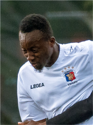 Etienne Donfred joueur à CS Mont-Royal Outremont Etienne Donfred, joueur à CS Mont-Royal Outremont