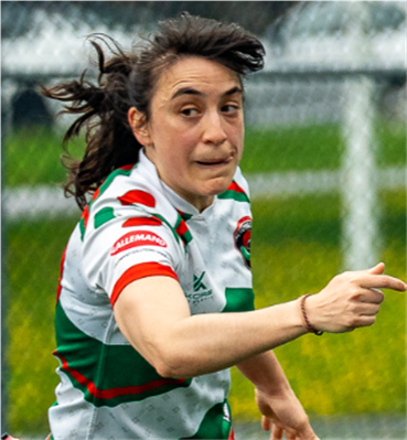 Aliénor Neveu, player at Rugby Club de Montréal