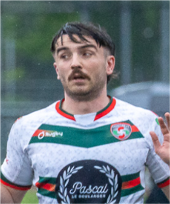 Marius Bouttes, player at Rugby Club de Montréal