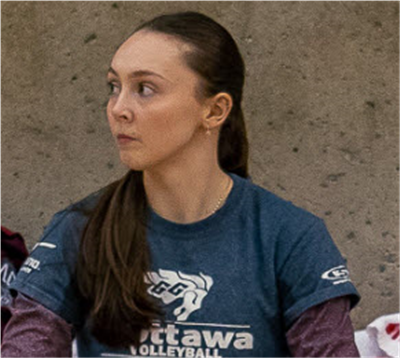 Maxim Langevin jugador de Université Ottawa Maxim Langevin, jugador de Université Ottawa