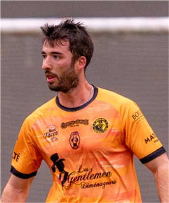 Loup Tonnelier jugador de Bandjos FC Loup Tonnelier, jugador de Bandjos FC