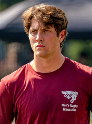 Taylor Bothwell jugador de Université Ottawa Taylor Bothwell, jugador de Université Ottawa