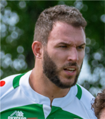Joris Auger, player at Rugby Club de Montréal