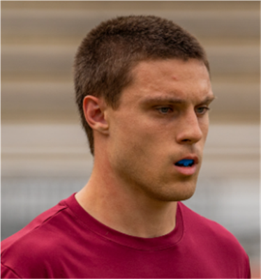 Logan Dowell jugador de Université Ottawa Logan Dowell, jugador de Université Ottawa