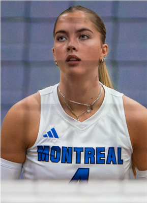 Eva Génier, player at Université de Montréal