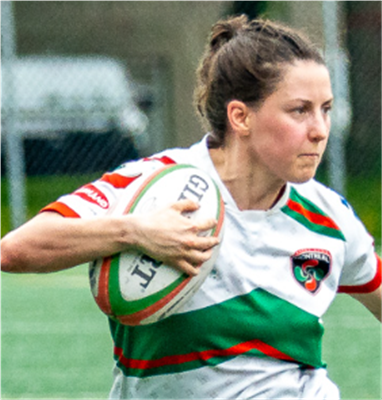 Marie-Anne April, player at Rugby Club de Montréal
