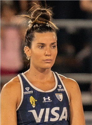 Agustina Albertarrio, player at Lomas Athletic Club