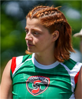 Kimberly Ditsch, player at Rugby Club de Montréal