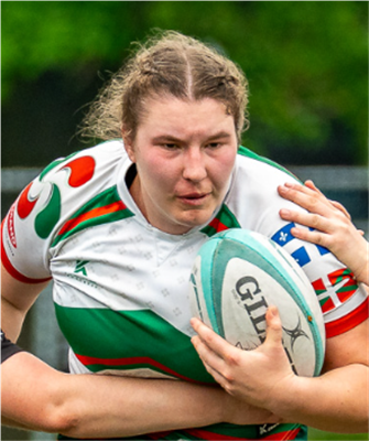 Pauline Silly, player at Rugby Club de Montréal