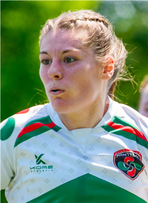 Laetitia Coustet, player at Rugby Club de Montréal